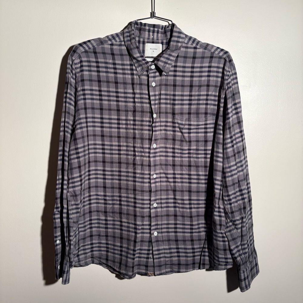Billy Reid Standard Fit Cotton Button Down